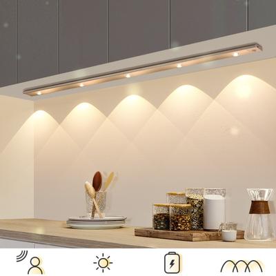 Multi-mode Intelligent Led Human Body Induction Light Rechargeable Wardrobe Wine Cabinet Cabinet Light Strip