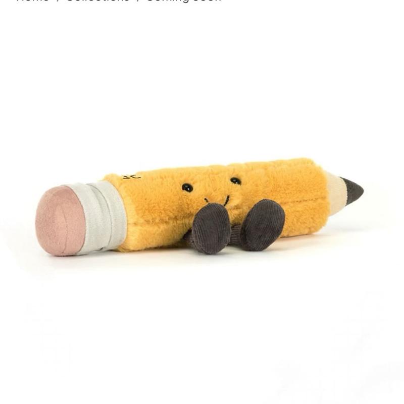 

22cm Cute Cartoon Stationery Series Plush Toys Soft Creative Pencil Plushie Pillow Funny Christmas Birthday Gifts for Kids 22cm