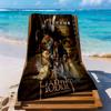 Journey Through Middle-earth Customize Text Beach Towel Super Soft & Absorbent Suitable for Sports Travel Swimming Yoga Bathroom Beach And Pool