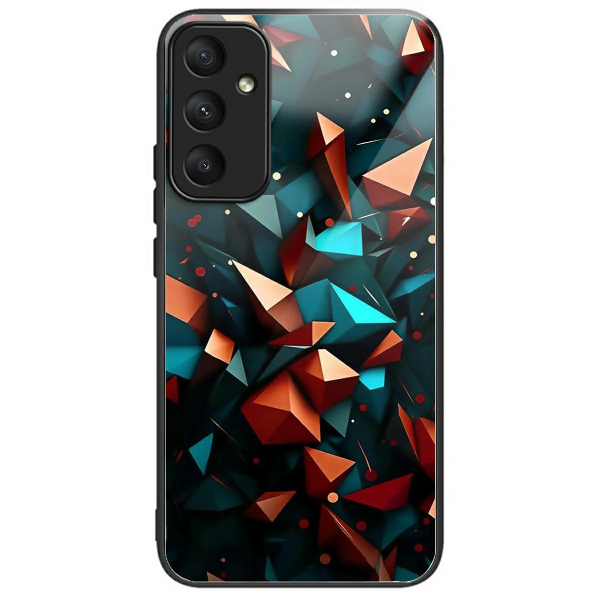 

Для Samsung Galaxy S25 Чехол Закаленное Стекло ТПУ Ударопрочный С Принтом Чехол для Телефона K