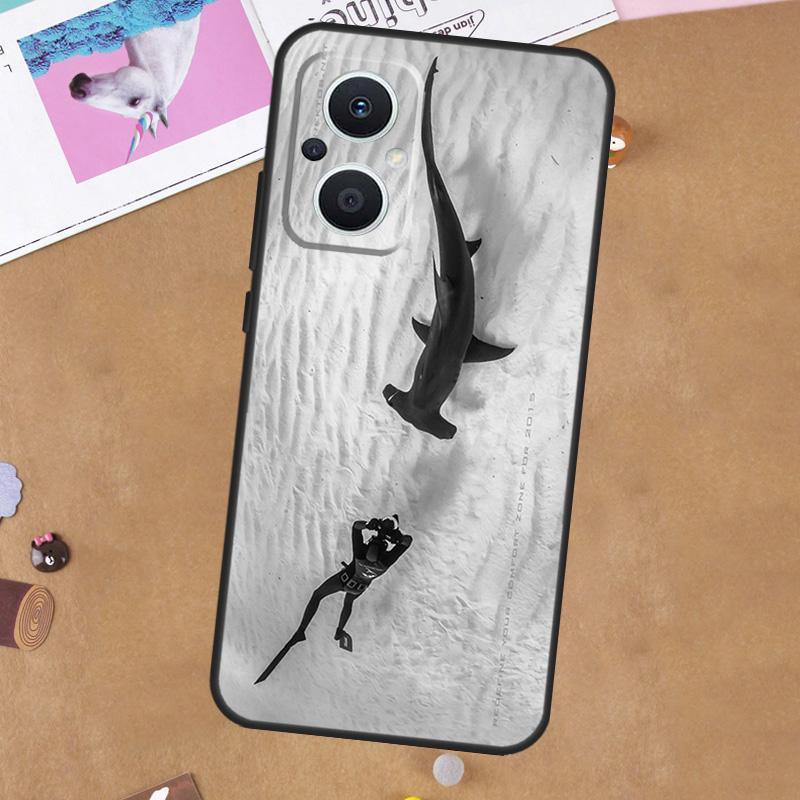 Scuba Diving For OPPO Reno 12 13 14 11 10 Pro 14F 13F 12F 11F 7 8 Lite 8T OPPO Find X9 X5 X6 X8 Pro Case