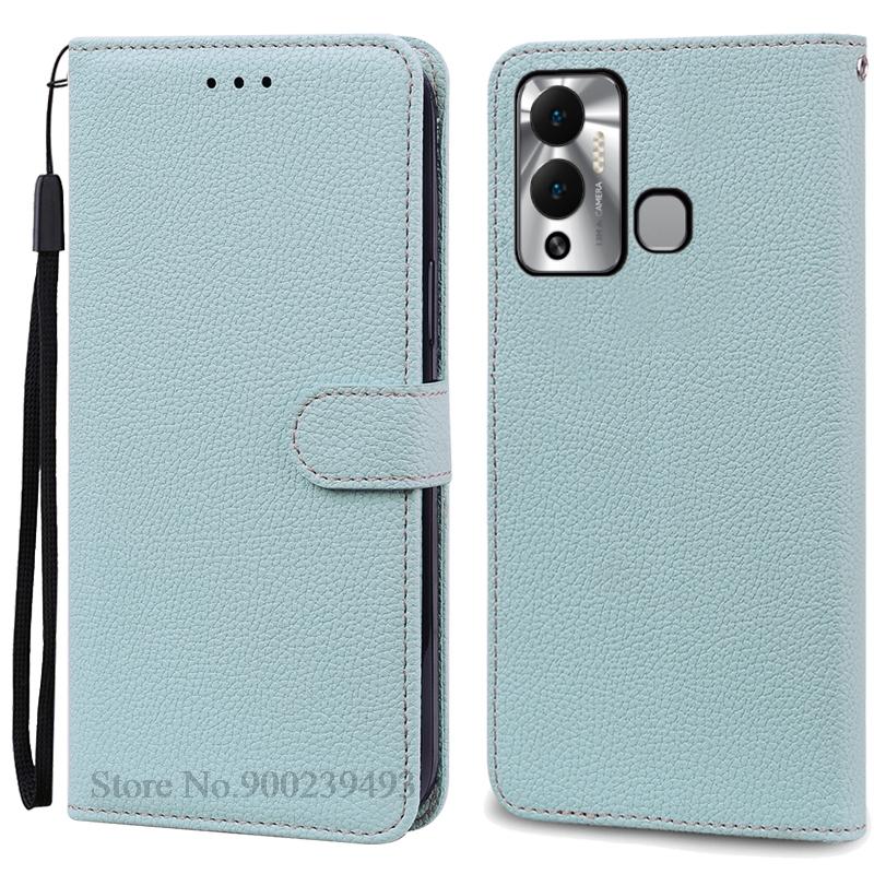 Pro Infinix Hot 12 Play Pouzdro Peněženka Kožený Vyklápěcí Kryt Pro Infinix Hot 12 Play NFC Pouzdro X6816C X6816 X6816D Kryt Coque Fundas