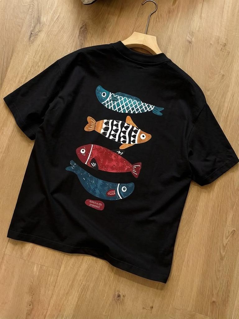 

Loose Casual Short Sleeve TShirt for Unisex and Women Couples Fashionable Retro Japanese Style Out of Stock Withdrawn Items S