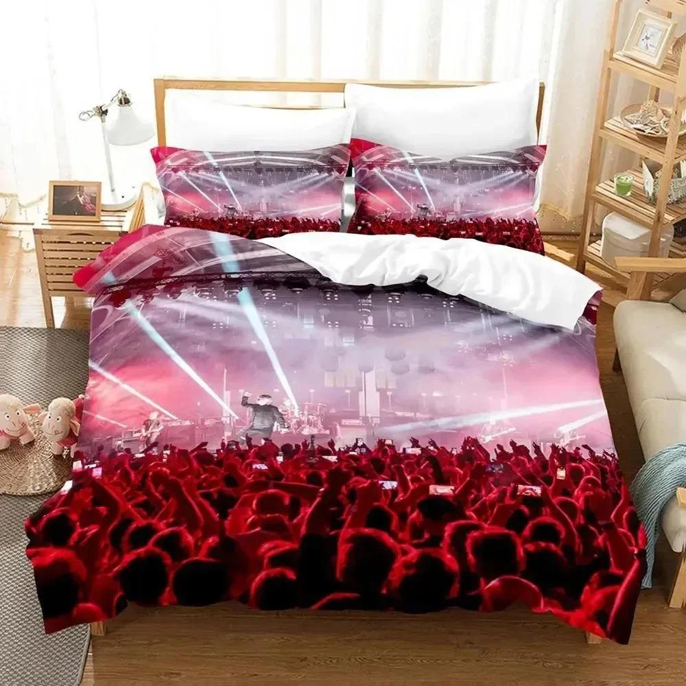 Rock Indochine Bedding Set Boys Girls Twin Queen Size Duvet Cover Pillowcase Bed Kids Adult Fashion Home Textileextile