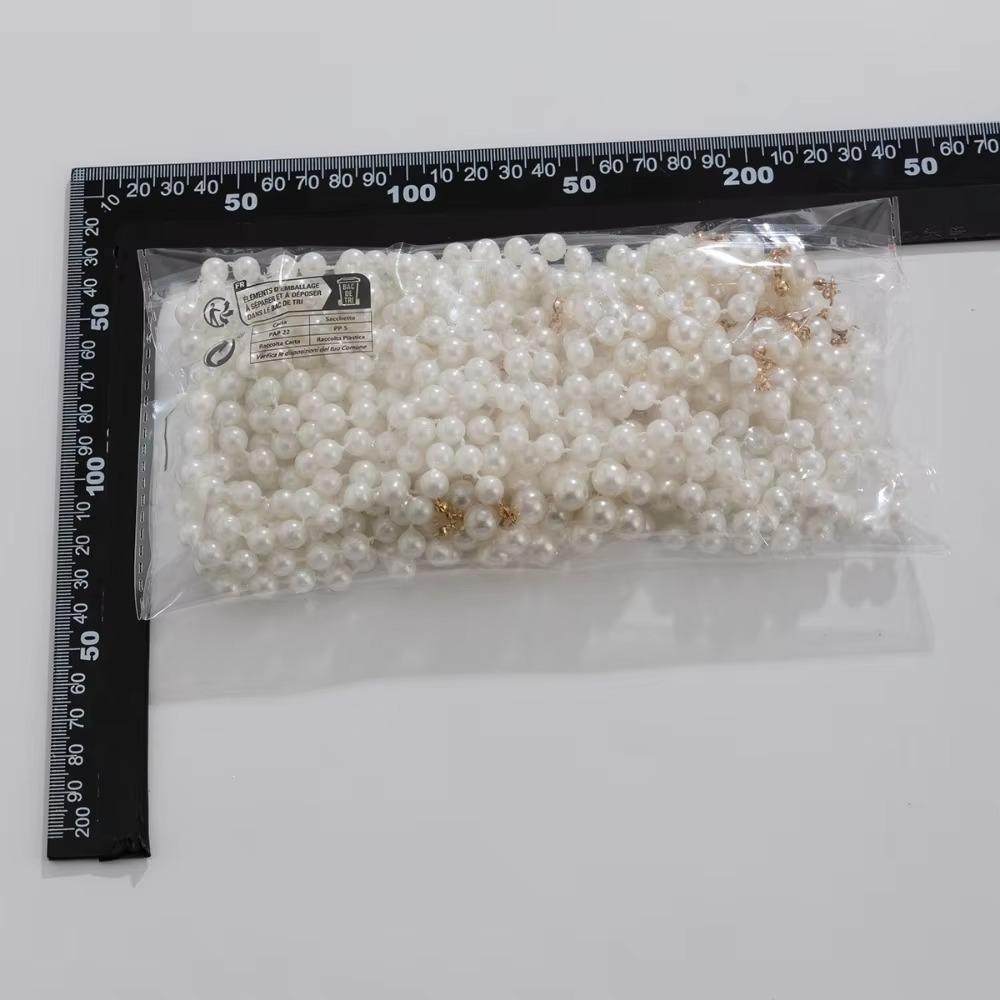 Collar Shoulder Body Chain Imitation Pearl Sweater Long Chain Big Necklaces Shawl  Women Sexy