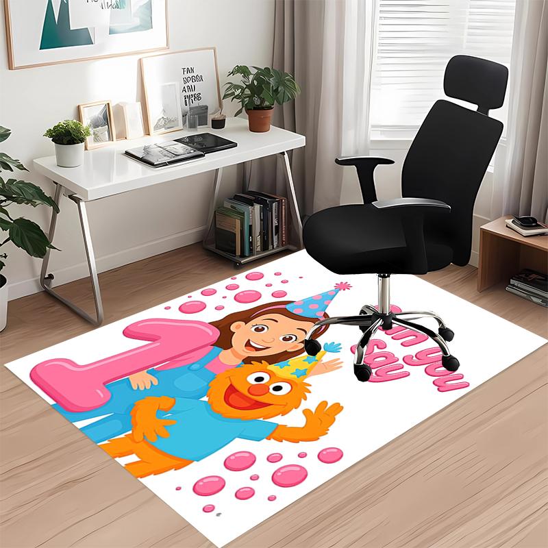 Mehr. Rachel Teppich mit Aufdruck, für Bürostuhl Wohnzimmer Schlafzimmer Küche Raumdekoration Geschenke.