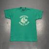 Vintage Erie County Medical Center Single Stitch Graphic Tshirt Green Large VTG