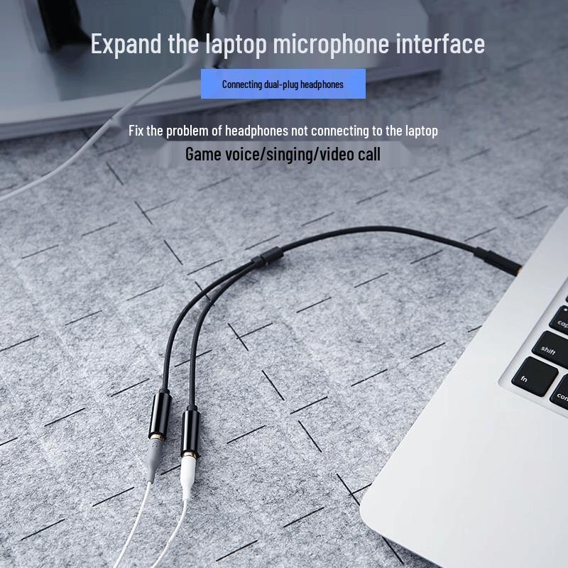 Ugreen 3.5mm Headphone Mic Splitter Cable