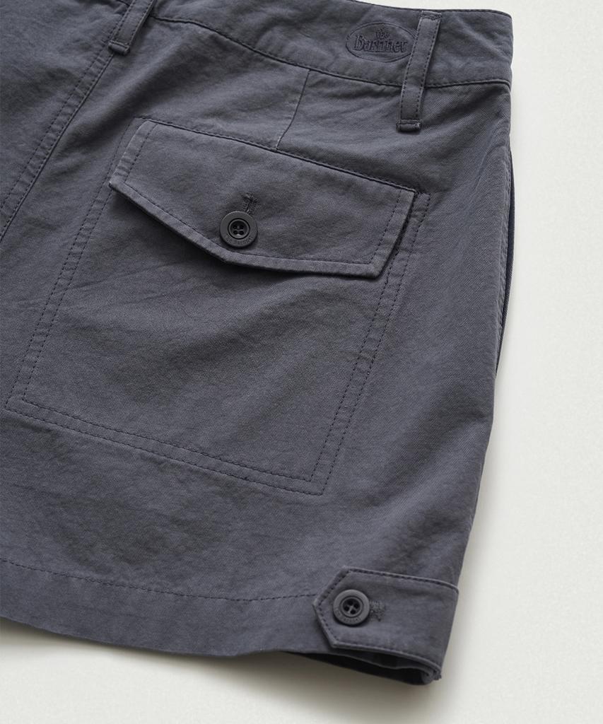 Deobanes Evelyn Cotton Shorts_Navy