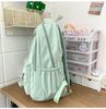 Student Japanese Capacity Backpack Girl Simple Versatile