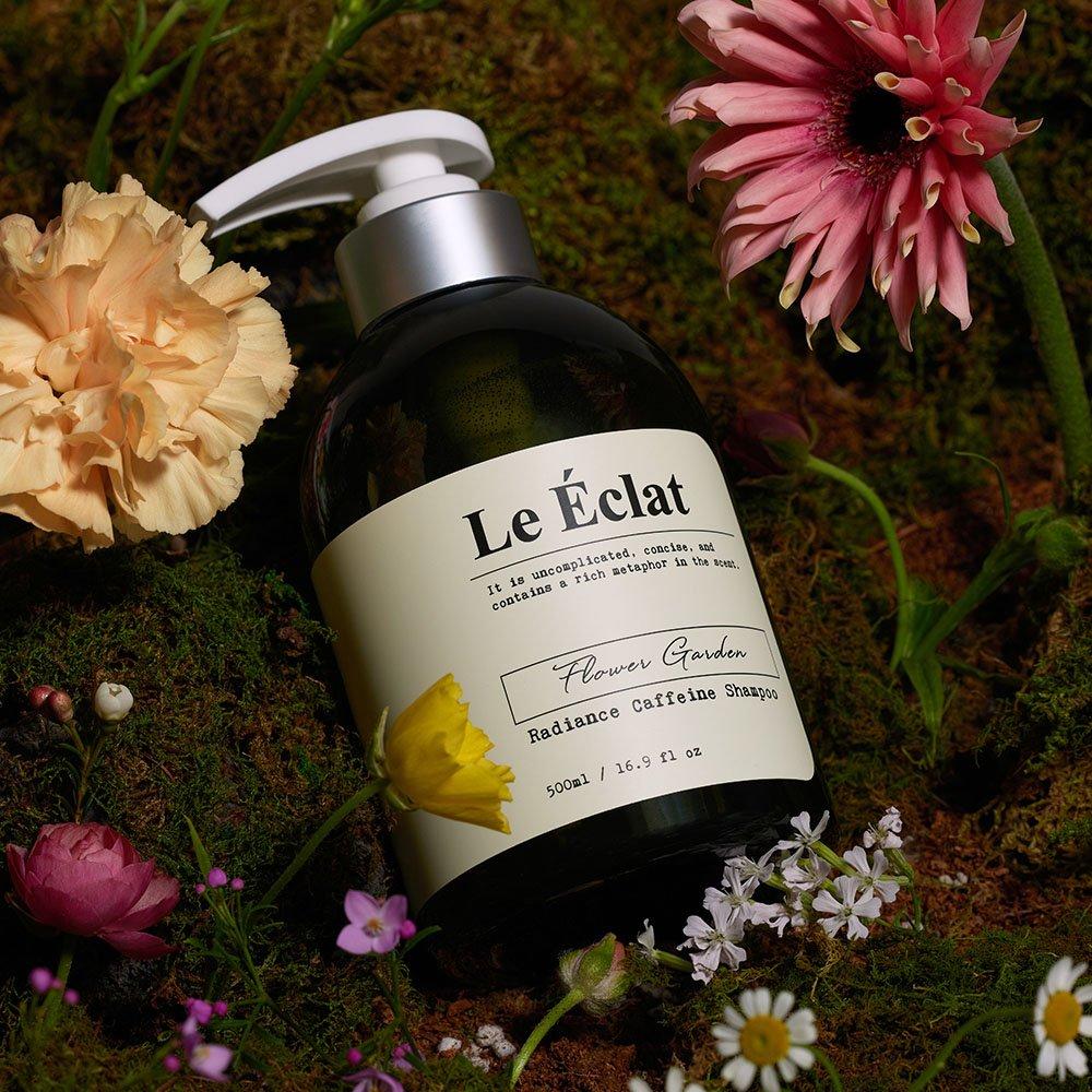Le Eclat Radiance Caffeine Shampoo 500ml 3-piece Set