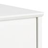 CABINET Mitra chest of drawers white SLIDING DOOR Scandinavian