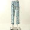 Men S paiSley Nylon Spandex Loungewear pantS Vep3926m