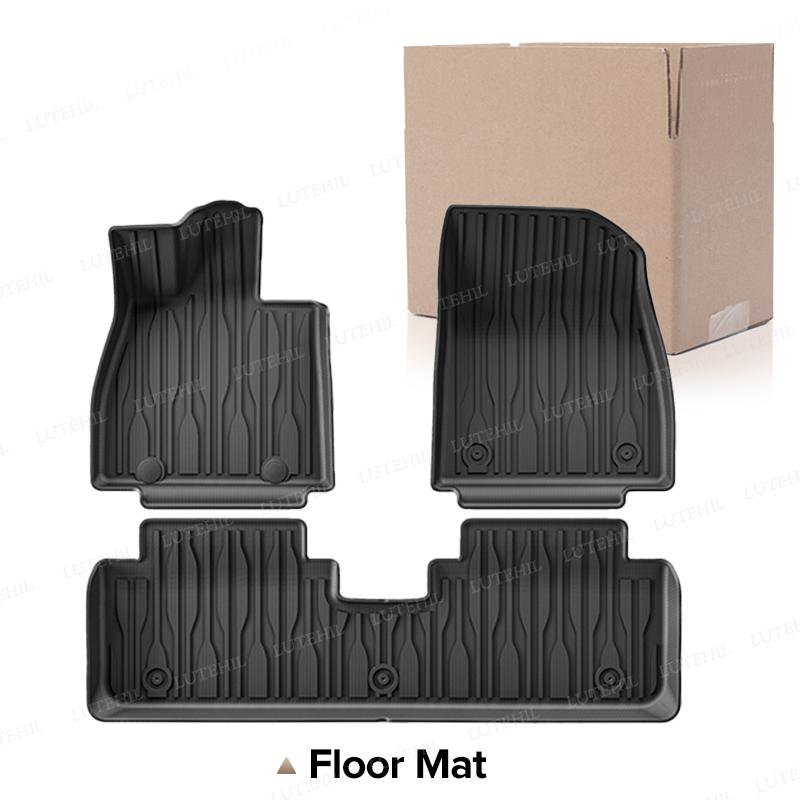 LUTEHIL All-Weather TPE Floor Mat Trunk Mat For BYD Seal 06 DMI DM-i 2025-2025 Custom Carpet Cover Auto Interior Accessories