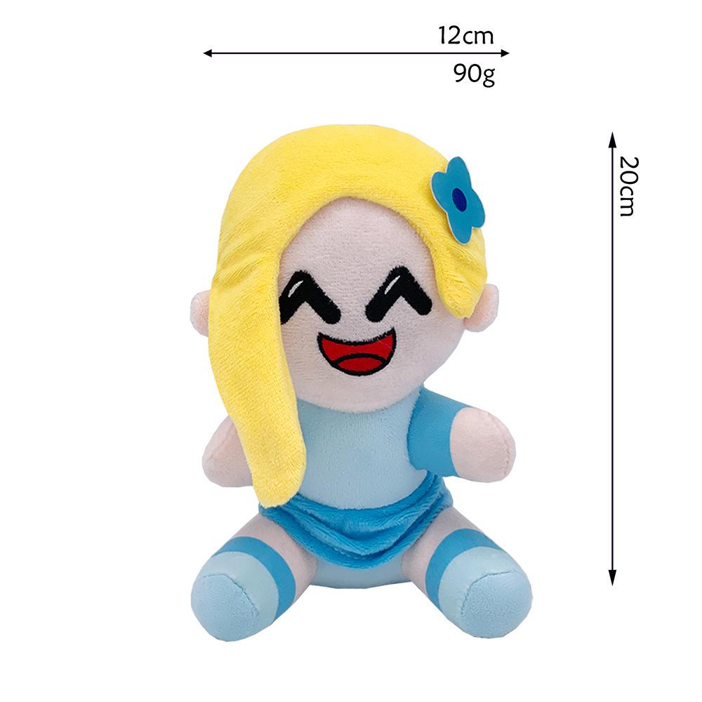 Cross-Border Plush Hooded Doll - Cute Boy and Girl Holiday Gift