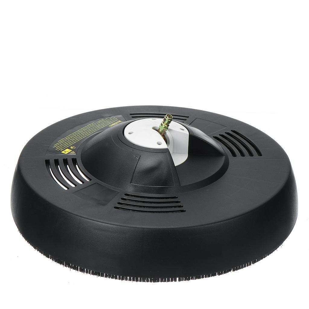 16 inch 1/4 Quick Connect Straight Extension  Alloy Patio Pressure Washer Surface Cleaner Round Garage Door Driveway Rotary Brush