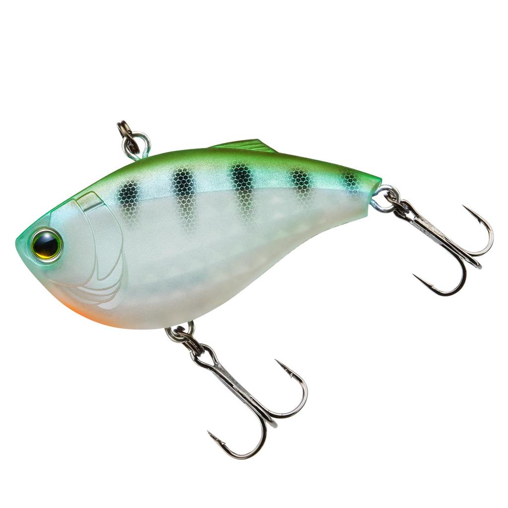 Vibe Sinking Bass Lure 60mm Matte Ghost Perch YO-ZURI 3DR-X Color