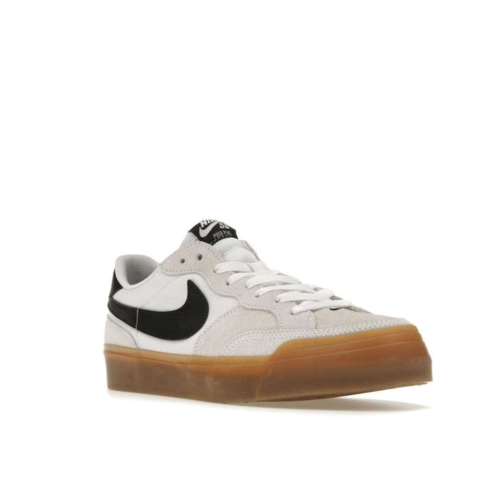 Nike Zoom Pogo Plus SB White Black Gum Women Sneakers Gum-Light-Brown DR9114-101
