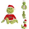Grinch Noel Şefleri Kostüm Peluş Oyuncaklar Dolgulu Bebekler Çocuk Hediye Yumuşak Sarılabilir