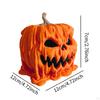 Festive Pumpkin Candy Holder for Halloween Party Decor