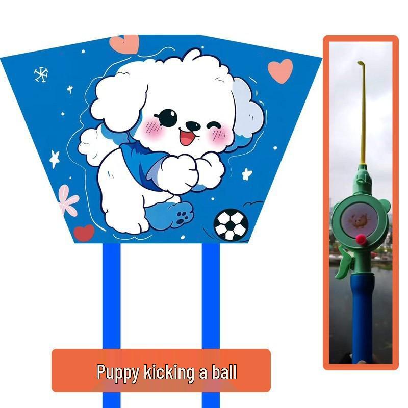 Children's Pocket Storage Bag Soft Body Cartoon Kite - Outdoor Toy
