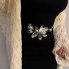 Elegant Zinc Zinc Alloy Flower Belt Vintage PU Leather Rope Belt Fashion Tulip Waist Chain  Pants