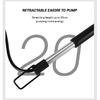 RION Bicycle Pump Portable Aluminum Bike Pumps UK FR US Valve Inflator Mountain Road Bike Accessories Lightweight Multi-function