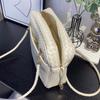 New Leather Woven Camera Bag Tofu Bag Niche Retro Boston Women's Bag Cross-border Fashion Shoulder Messenger Bag