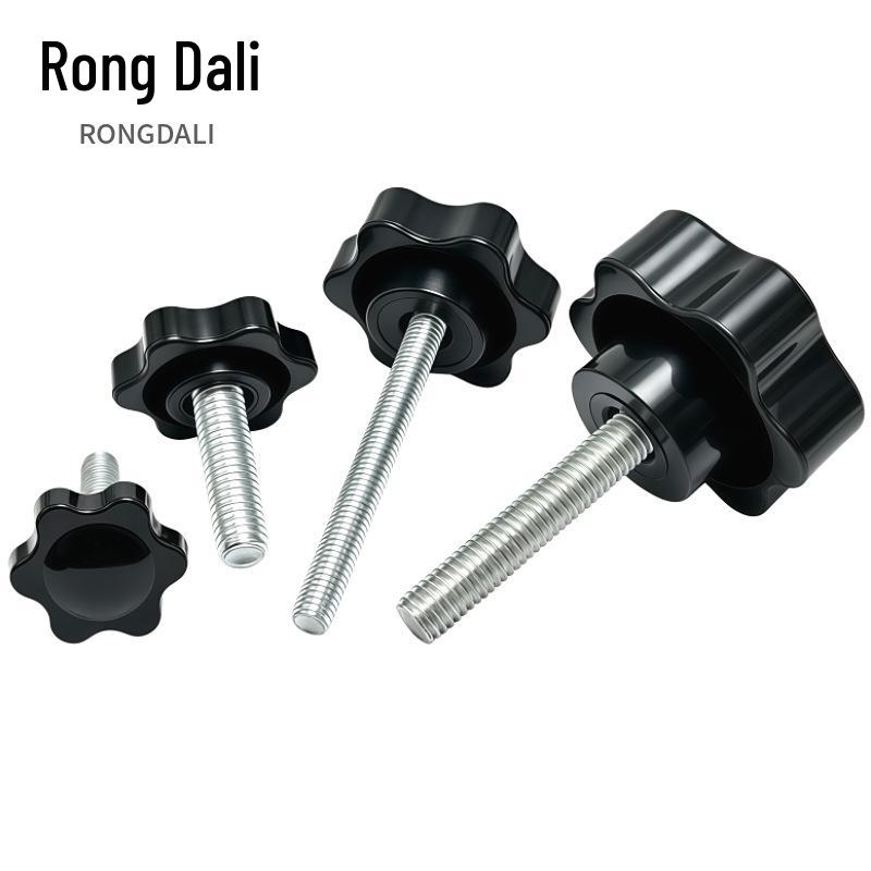 Adjustable Plum Blossom Plastic Head Star Handle Screw Bolt