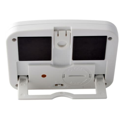 YNAC LINKSY Light and Sound Digital Timer with Clock, Count Up/Count Down, White, LT091W