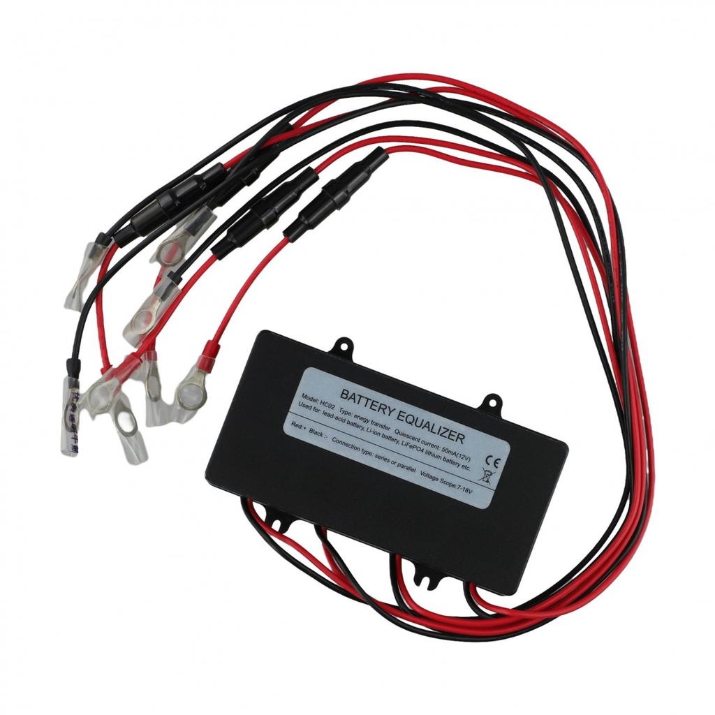 Series Connection Battery Equalizer with Intelligent Voltage Management