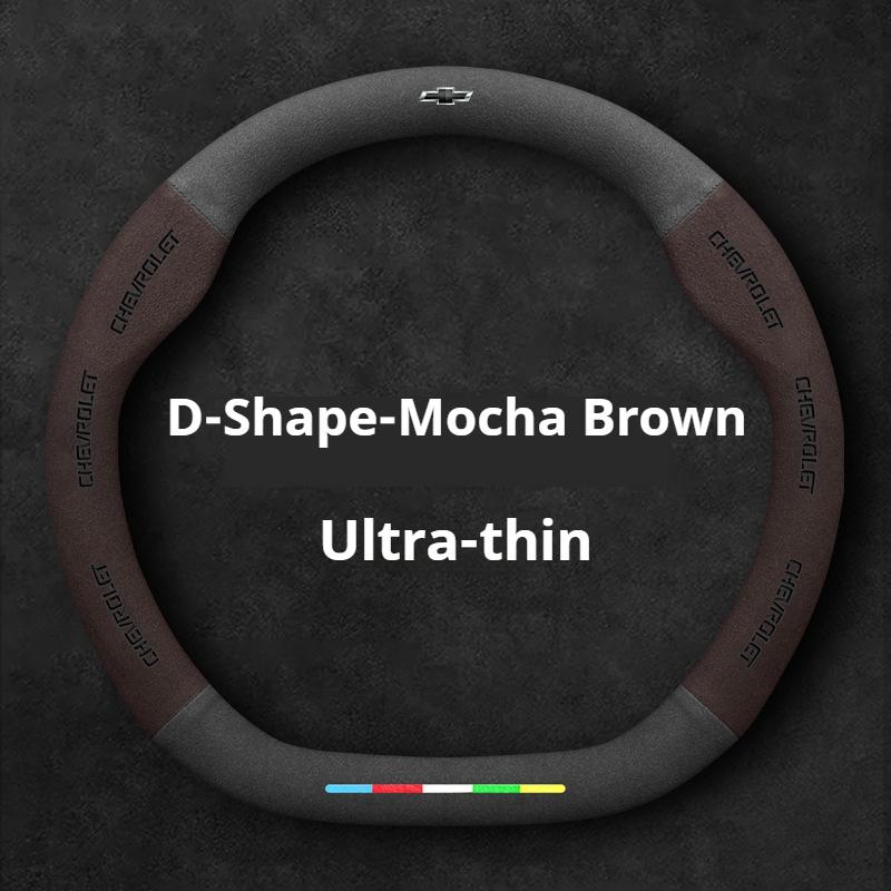Car Leather Steering Wheel Cover for Chevrolet Traverse Z71 RS Premier Onix Joy City Express Cruze Malibu RS Premier Accessories