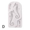 Sea Animal Mold Diy Seahorse Sea Star Shell Silicone Mold Cake Decoration