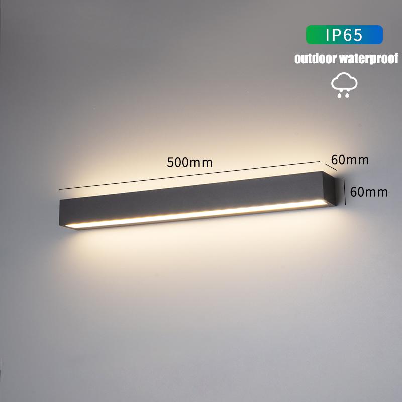 Modern LED Outdoor Wall Lamp Gallery Light Waterproof IP65 Up And Down Light Aluminum Home Lighting Aisle Corridor Wall Light