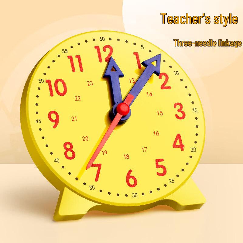 Children s Montessori Math Learning Clock Model