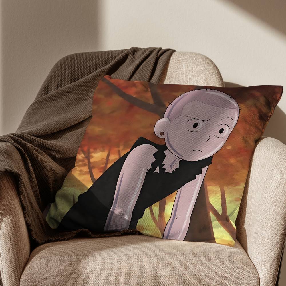 Lake Infinity Train Pillow Case Sofa Living Room Bedroom Headboard Backrest Cushion Square Cushion Nap Time