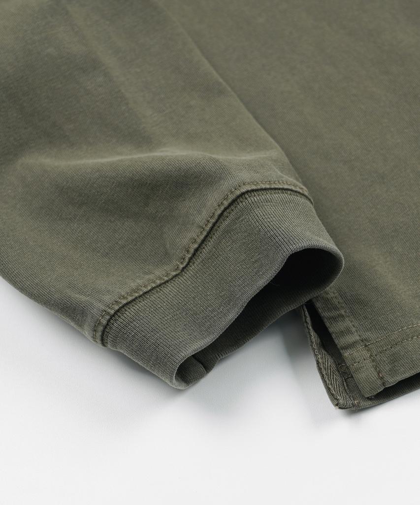 FRIZMWORKS Pigment Pocket Long Sleeve Tee _ Olive
