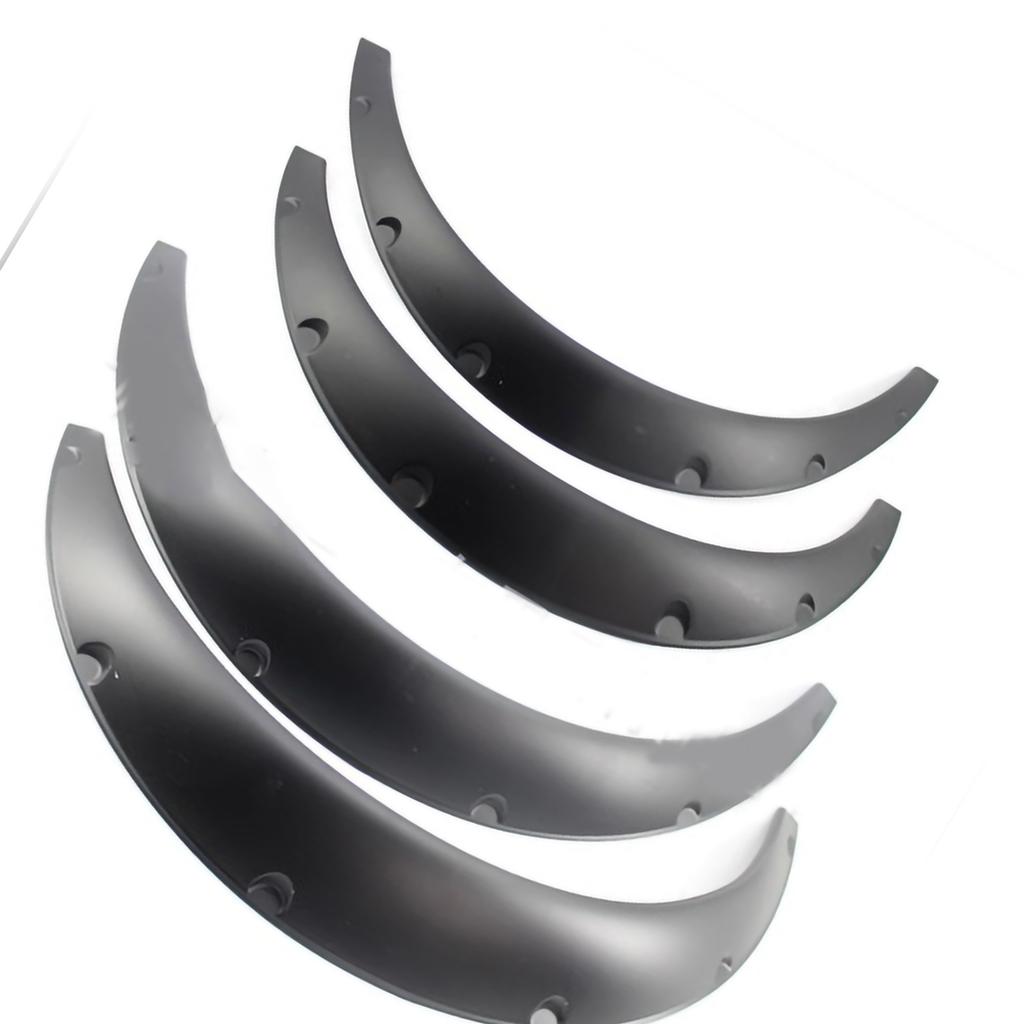 Car Wheel Eyebrow Arch Trim Sticker Mudguard Flares Protector Universal for Automobile Type2