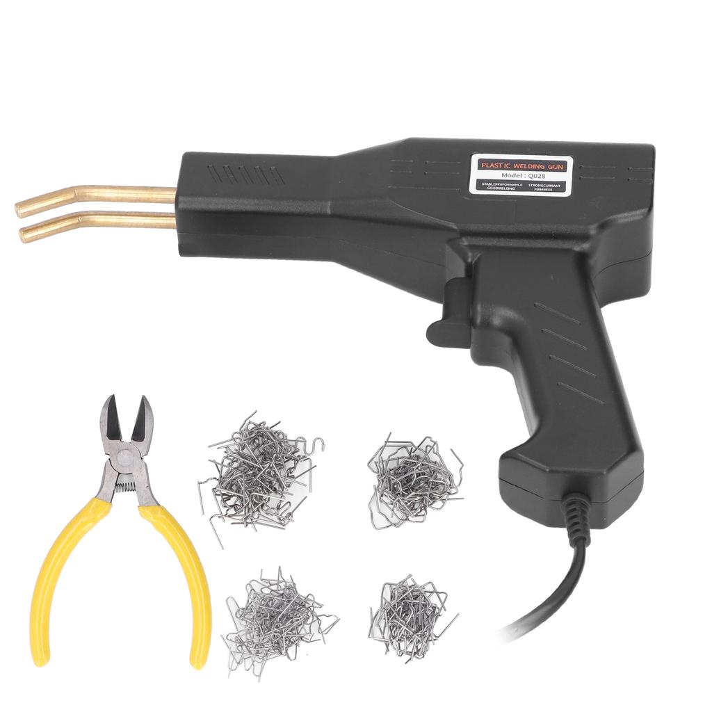 50W Hot Stapler Welders Garage Tools Car Bumper Repair Kit Welding Repairing Machine BlackUS Plug 110V