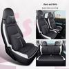 DJGY Lingbao BOX Leather Sports Seat Cushion: Stylish, All-Season Car Seat Cover