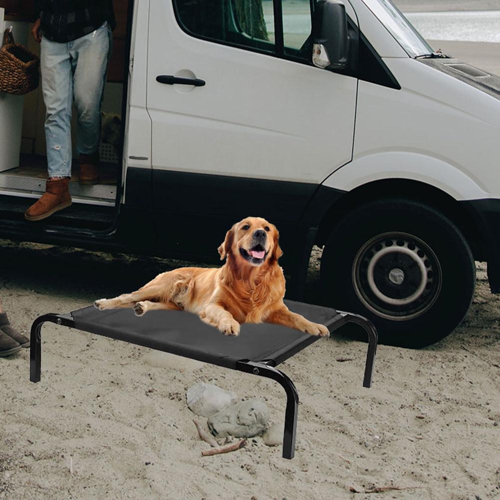 Dog Cot Cover Replacement Breathable Mesh Pet Bed Mattress Protector for Indoor Outdoor Small Pets Furniture Indoor Pet Bed