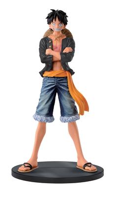 ONE PIECE JEANS FREAK Vol.1 (Luffy) 1: Monkey D. Luffy Black Color Banpresto Prize