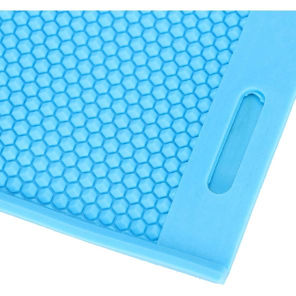 Rubber Beeswax Press Mould, Beekeeping Honey Sheet, Beekeeping Supplies, 2PCS for Beekeeper Beekeeping Beehive, Default, Defult