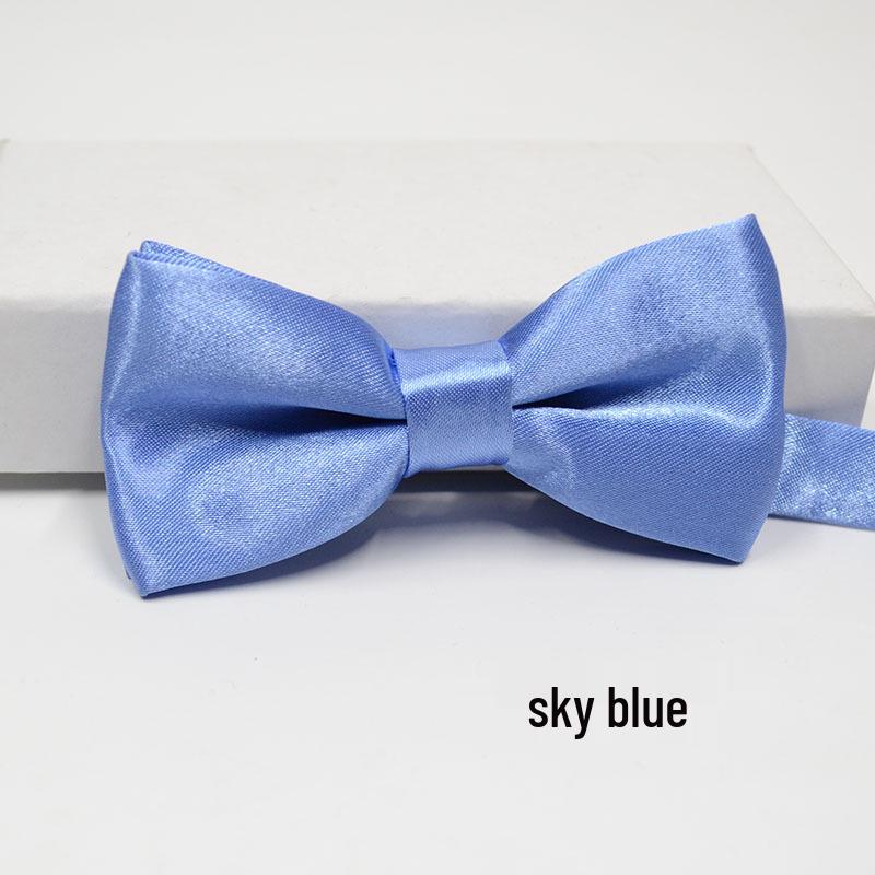 Children's Solid Candy Color Korean Style Bow Tie - Casual Baby Clothing Accessory