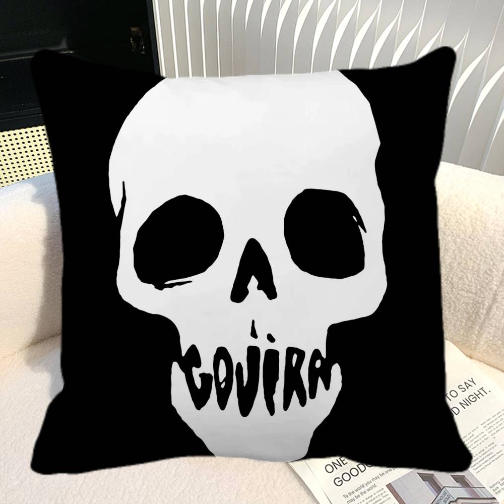 Goth GGojira Various Art Pillow Case Square Pillow Bedroom Sofa Leisure Comfort Cushion Car Home Decoration