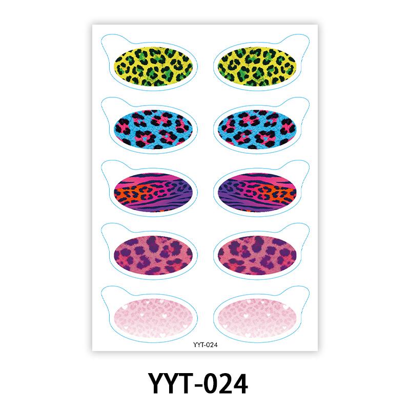 European & American Waterproof Eyeshadow Stickers Temporary Eye Makeup Tattoo