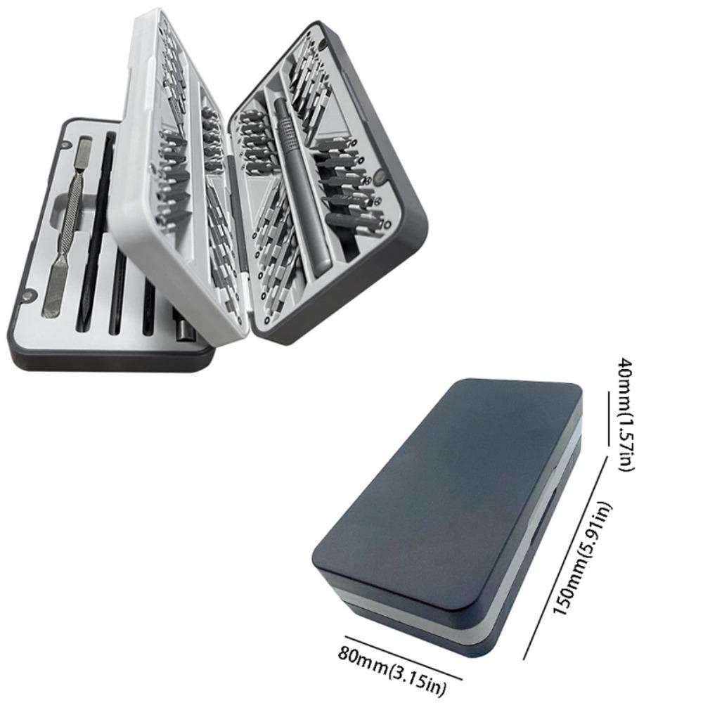 66-In-1 Screwdriver Set Ergonomic Handle Magnetic Screwdriver Professional Tool Set  Maintenance 66 pieces set