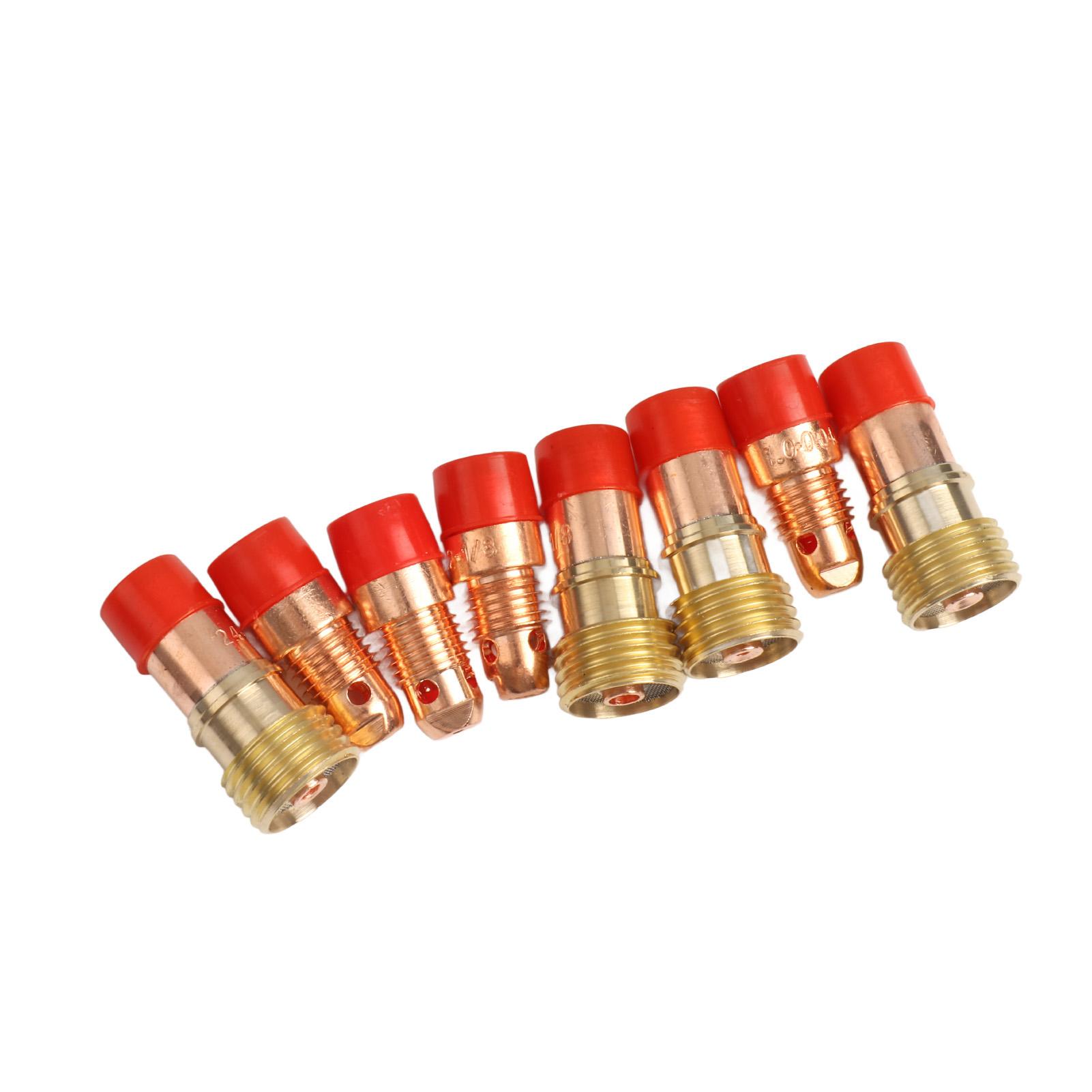 

49PCS TIG Welding Torch Gas Lens #10 Glass Cup Kit for WP 17 18 26 разноцветный