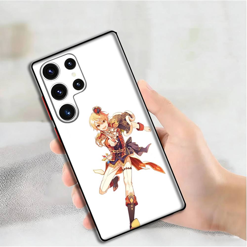 

T-Tenma Tsukasa Phone Silicone Case for Samsung S24,22,20,23,21,20 Ultra Plus Lite 5G Print Cover Samsung S20fe