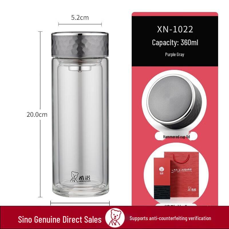 

Xinuo Double Wall Glass Teacup